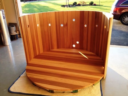 wood hot tub kits